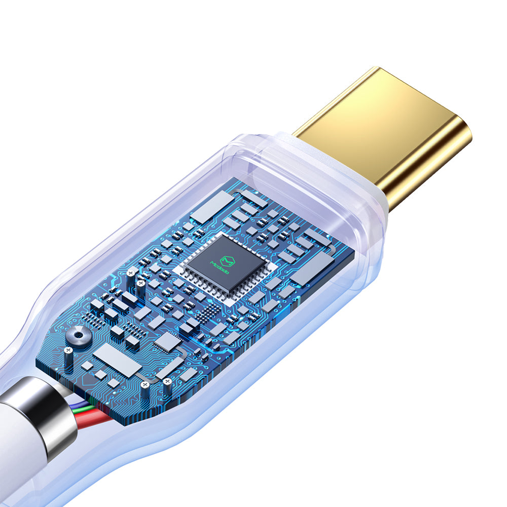 Mcdodo Series Type-C To Type-C Cable 1.2M - مكدودوكيبل مع سلسلة واط100 تايب سي الى تايب سي 1.2 م