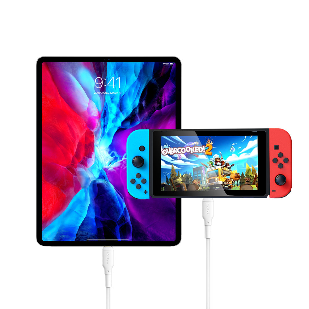 Mcdodo Series Type-C To Type-C Cable 1.2M - مكدودوكيبل مع سلسلة واط100 تايب سي الى تايب سي 1.2 م