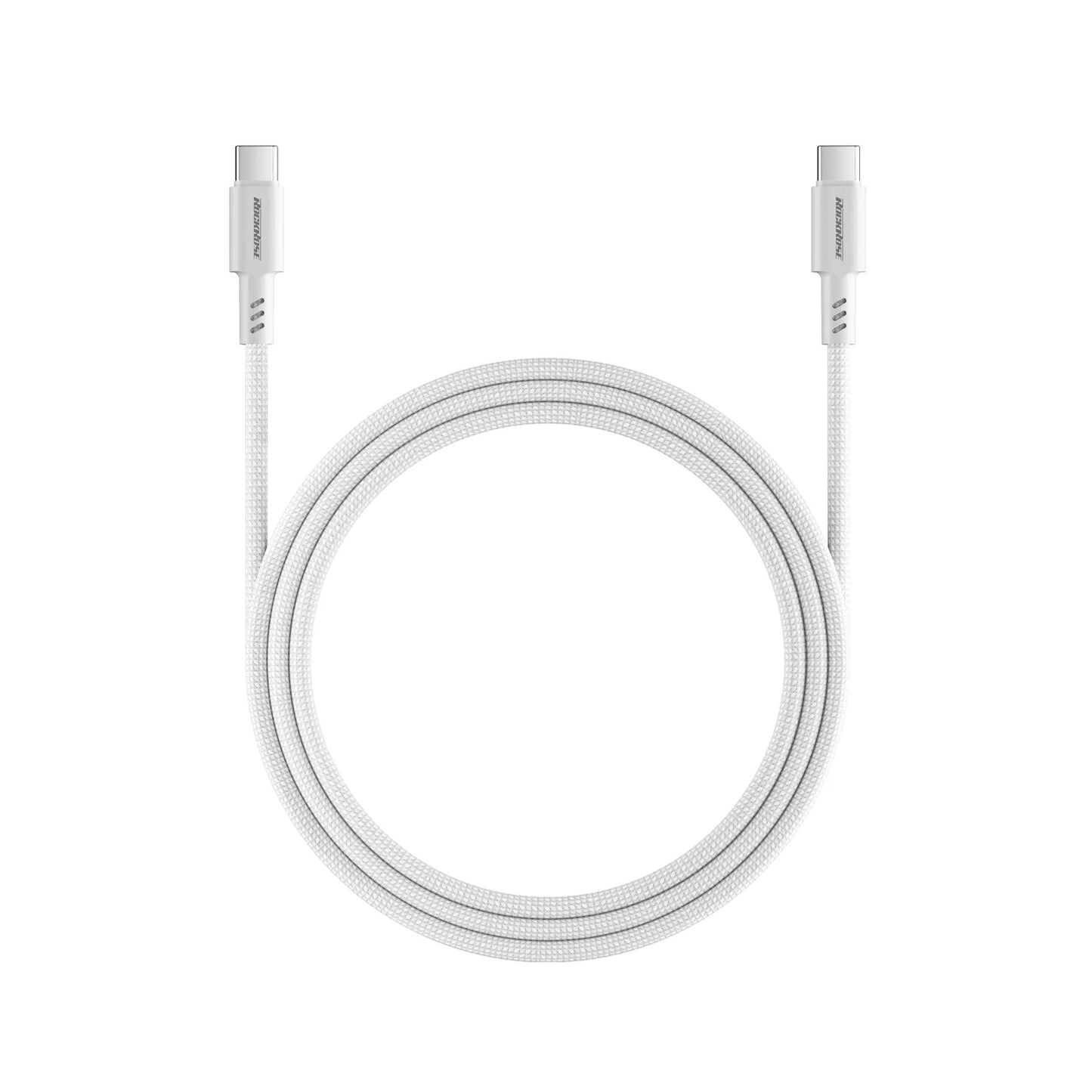 RockRose Asics CC Plus USB-C to USB-C Cable 100W 1m – كابل روك روز بلس أسيكس تايب سي إلى تايب سي بقدرة 100 واط 1 متر