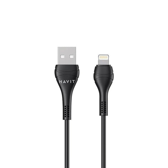 Havit USB to Lightning Cable – 100cm - كيبل لايتننغ بطول 100سم من هافيت