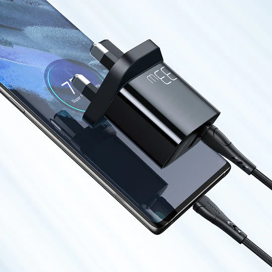 Mcdodo 33W PD+QC Dual Port Charger + C To C Cable Charger Set - شاحن 33واط ثنائي المنفذ مع مجموعة شاحن كابل سي إلى سي من مكدودو