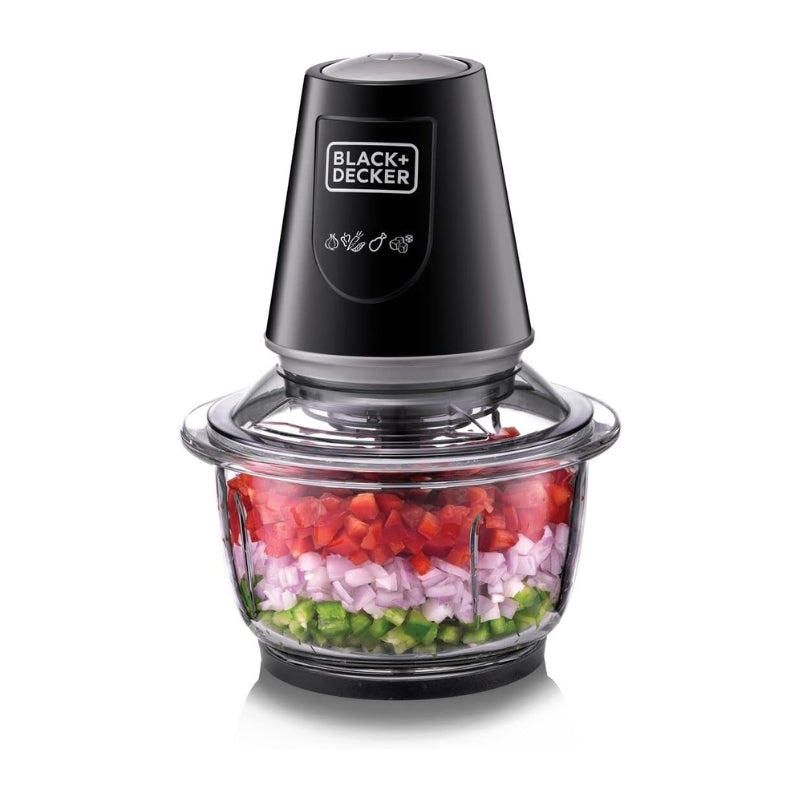 Black&Decker GC430-B5 400W Multi-Function Glass Chopper - خلاط بلاك اند ديكر الزجاجي متعدد الوظائف بقوة 400 واط