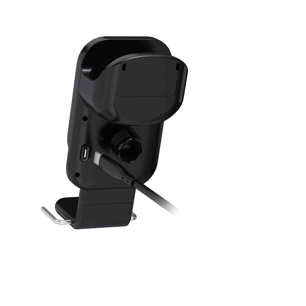 بورودو حامل هاتف للسيارة 3 في 1 مع شاحن ماج سيف - اسود | Porodo 3 in 1 MagSafe Car Mount with QC3.0 Car Charger - Black