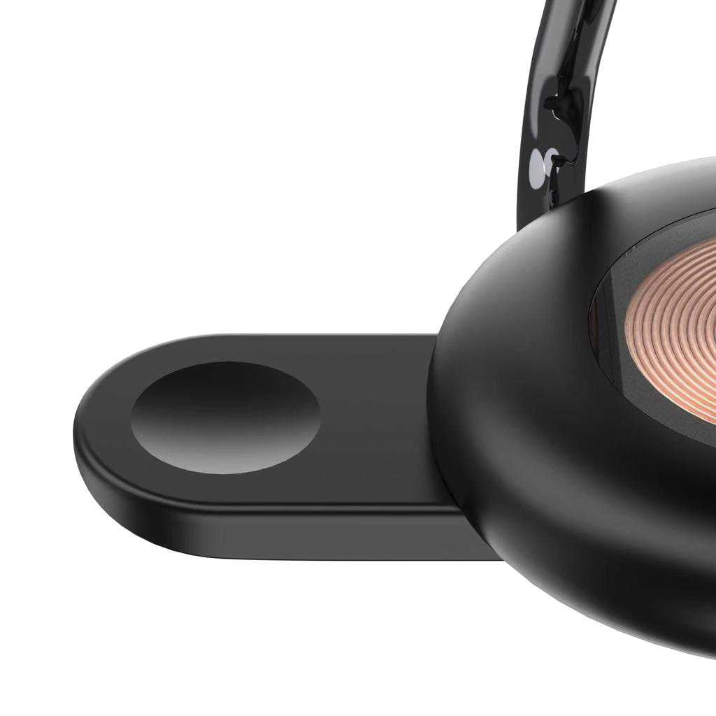 قاعدة شحن جرين لايون 3 في 1 بقدرة شحن 15 واط - اسود | Green Lion 3 in 1 MagCharge Hub 15W - Black