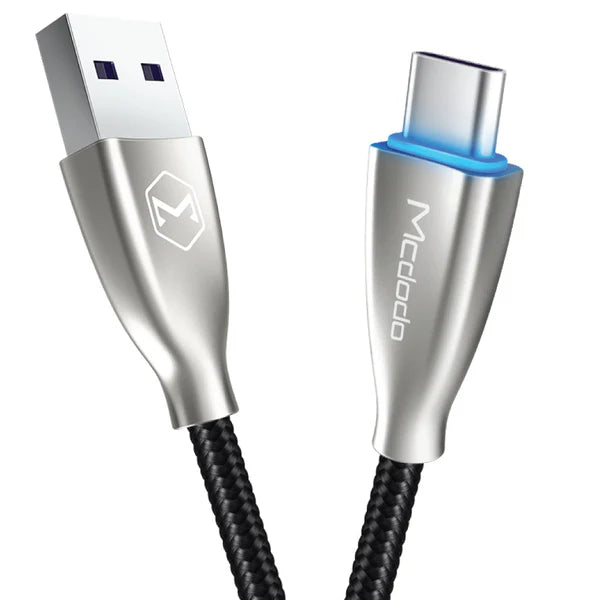 Mcdodo 5A Type C Fast Charging Data Cable - كيبل تايب سي للشحن السريع من مكدودو بطول 1 متر