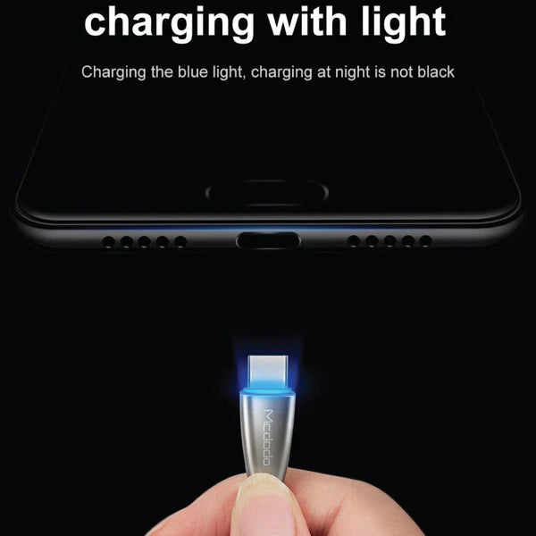 Mcdodo 5A Type C Fast Charging Data Cable - كيبل تايب سي للشحن السريع من مكدودو بطول 1 متر