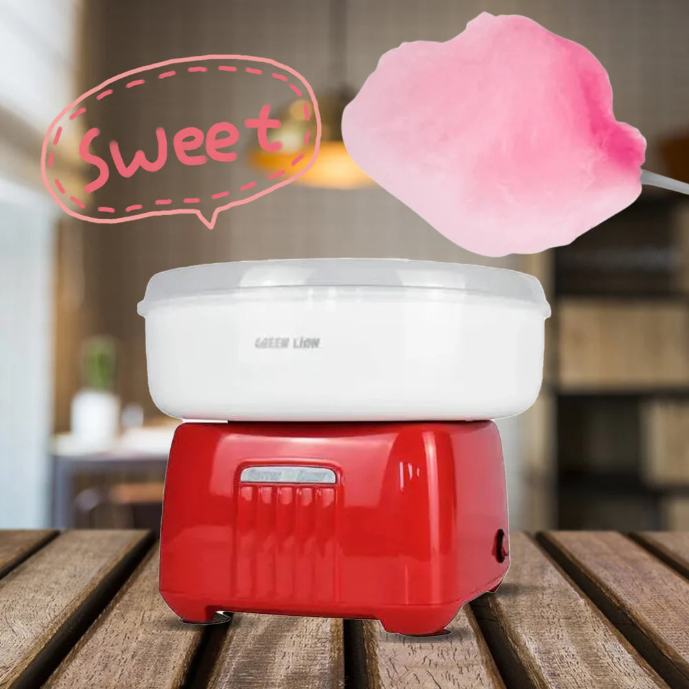 ماكينة جرين لايون لصنع الحلوى القطنية بقدرة 500 واط | Green Lion Cotton Candy Maker 500W
