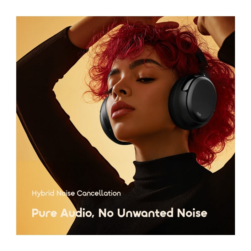 Oraimo TWSH OHP-915N Headphone SPEED BLACK - سماعات أورايمو بوم بوب لايت لاسلكية مع صوت محيطي ومكالمات واضحة