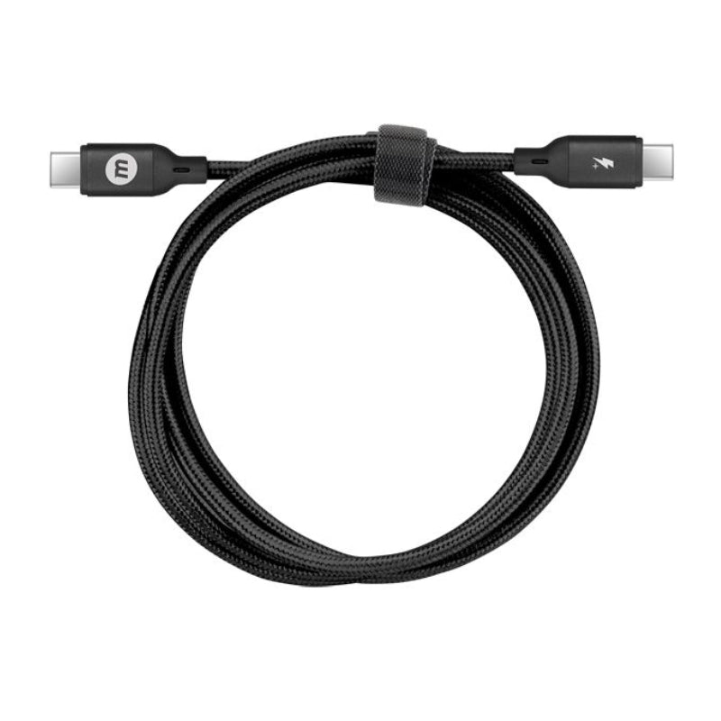 كيبل موماكس جو لينك تايب سي الى تايب سي بقدرة شحن 100 واط و طول 1.2 متر | Momax GoLink USB-C to USB-C PD 100W Braided Cable (1.2M)