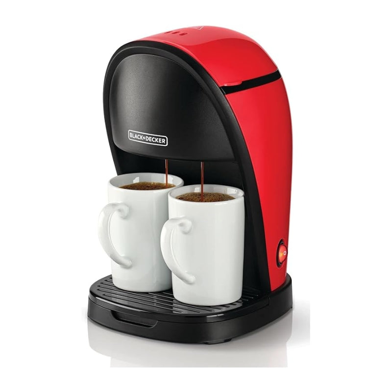 Black&Decker DCM48-B5 2Cup Drip Coffee Maker - بلاك&ديكر  ماكينة تحضير القهوة بالتنقيط