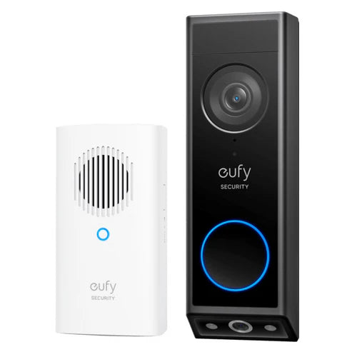 Eufy Video Doorbell E340 with Chime Dual Cameras - يوفي جرس باب بالفيديو مع الرنين وكاميرات مزدوجة من أنكر