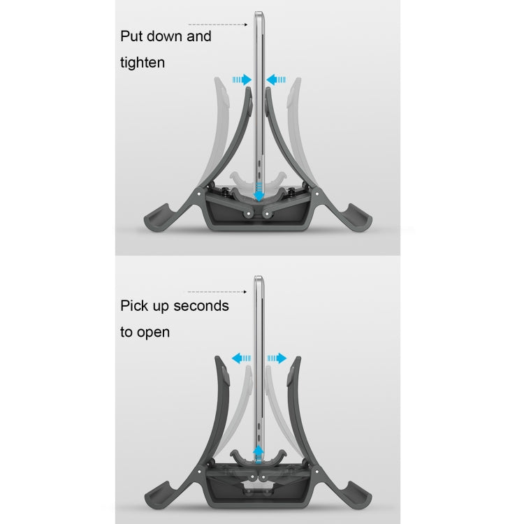 MOMAX Laptop Desktop Storage Bracket Holder - حامل تخزين الكمبيوتر المحمول موماكس