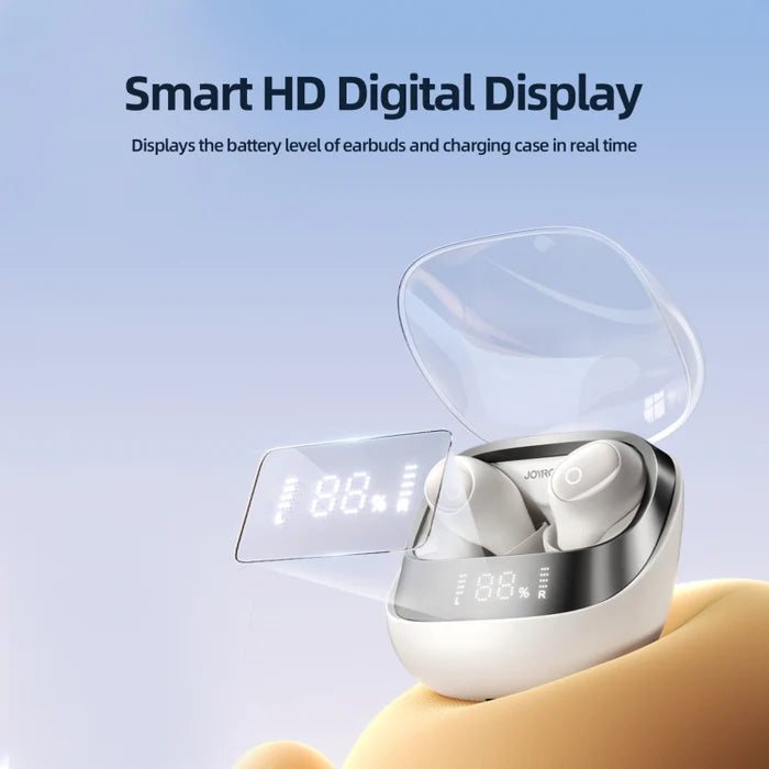 سماعات جويرووم JR-DB2 اللاسلكية بصوت عالي الدقة, تشغيل حتى 42 ساعة | JOYROOM JR-DB2 Wireless Earbuds 42H Playtime, HiFi Audio