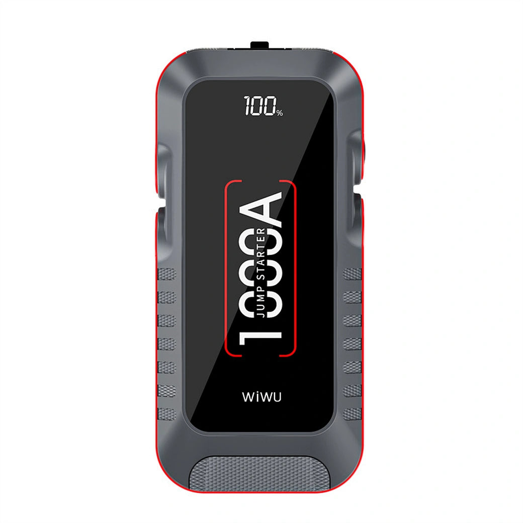 جهاز تشغيل بطارية السيارة من ويوو المتعدد الوظائف بقدرة 1000 امبير | WiWU JS001 1000A Car Jump Starter Power Inverter 12V