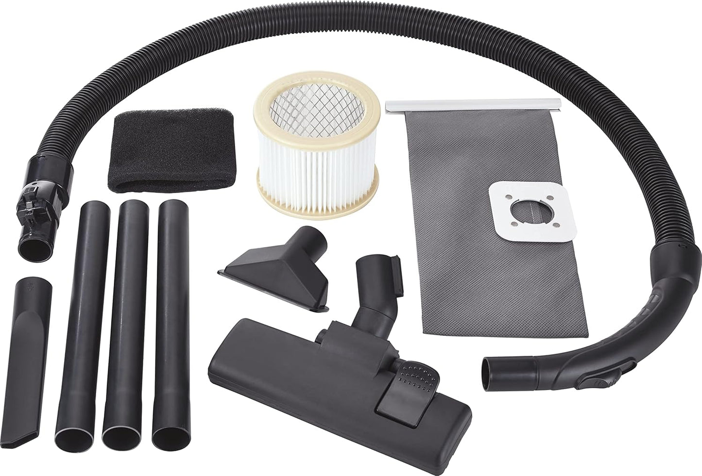 Black+Decker 1200W 10L Wet & Dry Tank Cylinder Vacuum Cleaner -مكنسة أسطوانية بلاك آند ديكر 1200 واط بسعة 10 لتر