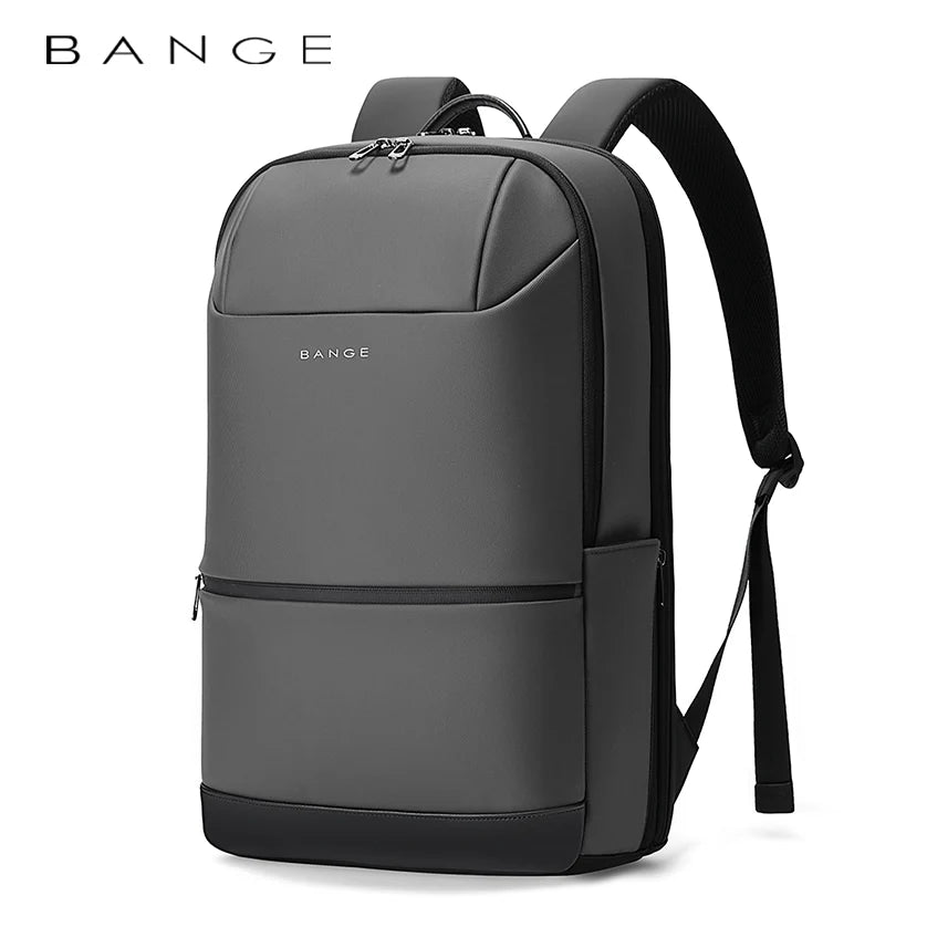حقيبة ظهر للابتوب بسعة 15.6 انش من بانجي للاعمال والسفر | BANGE Business Travel Big Capacity Backpack (15.6")
