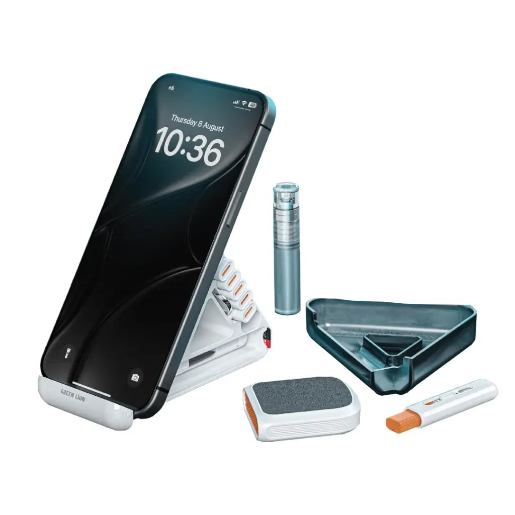 مجموعة تنظيف جرين لايون 22 في 1 متعددة الاستخدامات | Green Lion Multi-Functional Cleaning Kit 22 in 1