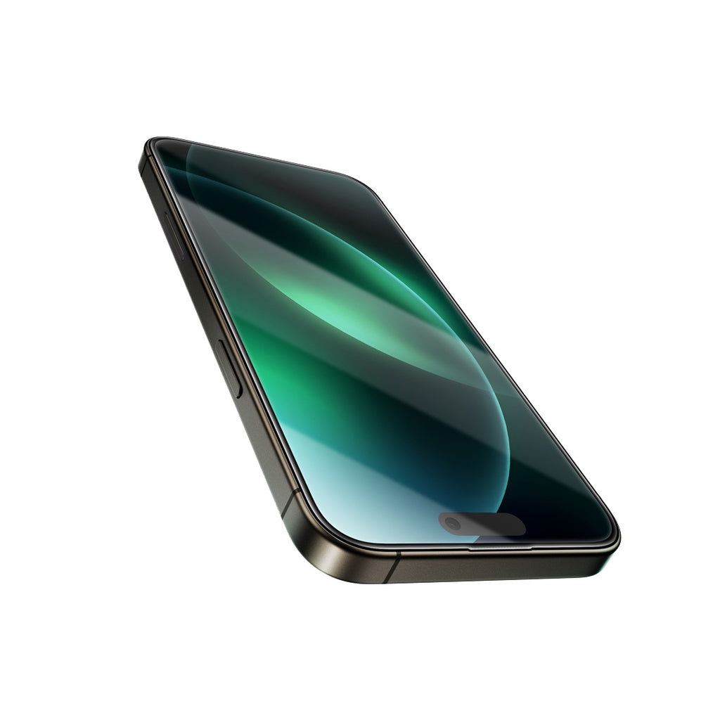 واقي شاشة جرين لايون ستيف 9H لجهاز ايفون 16 / 16 برو ماكس - شفاف | Green Lion 9H Steve HD Screen Protector for iPhone 16 / 16 Pro Max - Clear