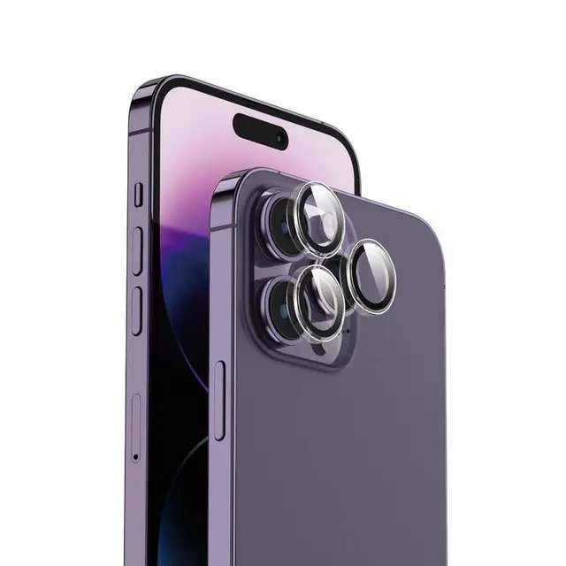 جرين لايون واقي عدسة الكاميرا لهاتف ايفون 14 وايفون 14 بلس - شفاف | Green Lion Camera Lens 9H Hardness for iPhone 14 / 14 Plus - Clear