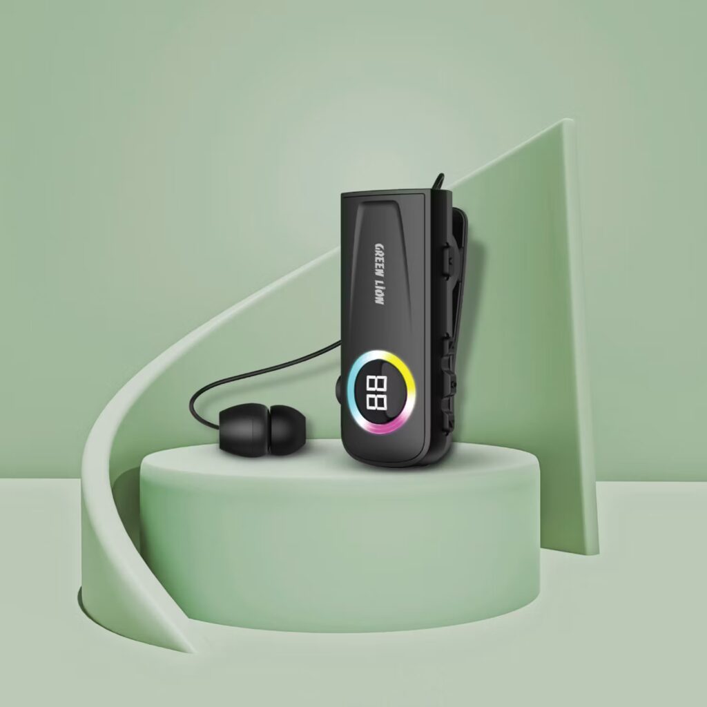 سماعة الرأس جرين لايون كومينيكيت الاحادية اللاسلكية | Green Lion Communicate Mono Bluetooth Headset