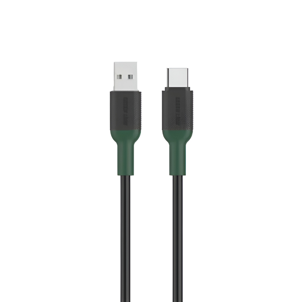 كيبل جرين لايون يو اس بي اي الى يو اس بي سي بطول 1 متر | Green Lion USB-A to Type-C TPE Cable 1M