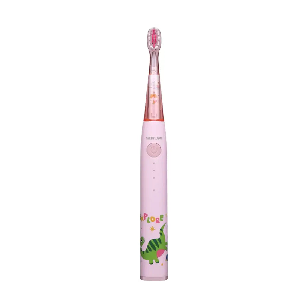 فرشاة الاسنان الكهربائية للاطفال من جرين لايون, بطارية تدوم حتى 60 يوما | Green Lion Kids Electric Toothbrush – Up To 60 Days Battery Life.