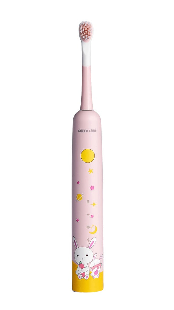 فرشاة أسنان ذكية للأطفال من جرين لايون - وردي | Green Lion Kids Brush Smart Toothbrush - Pink