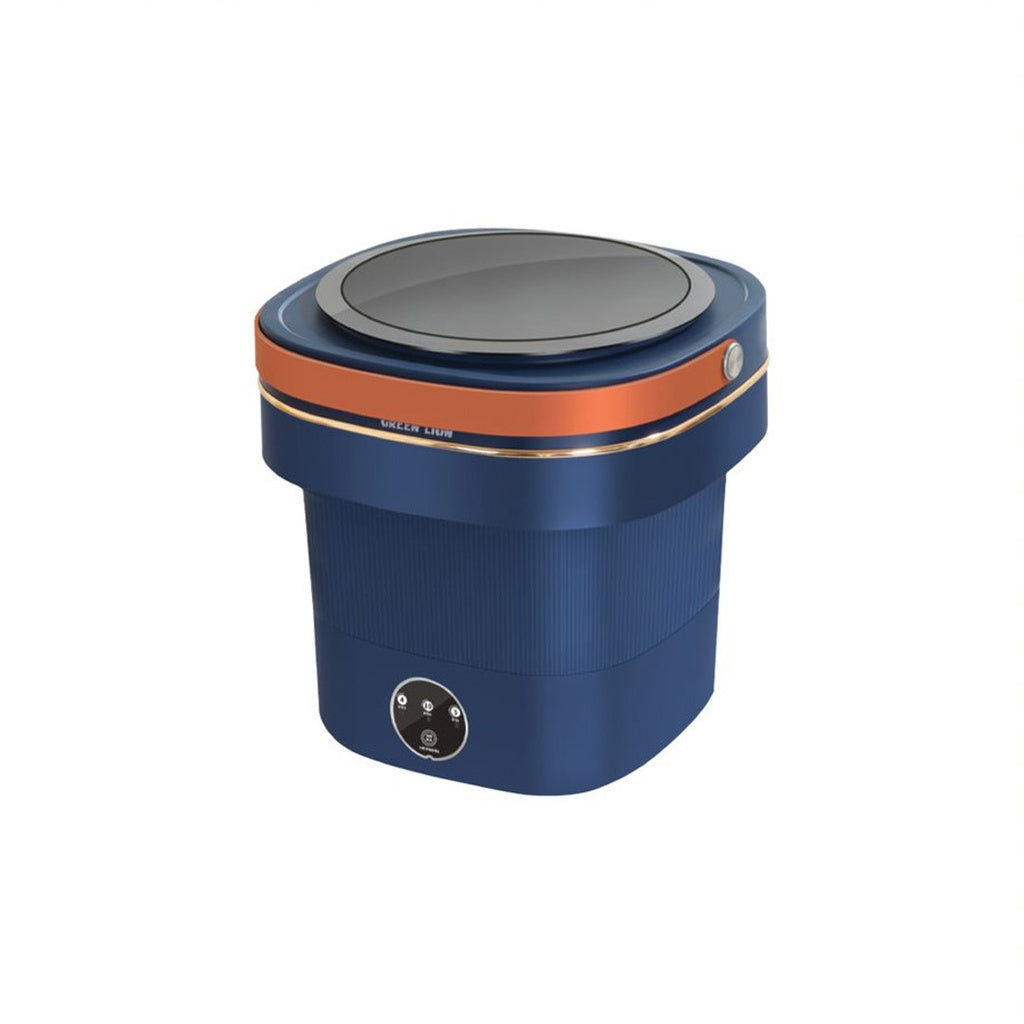 غسالة صغيرة قابلة للطي من جرين ليون بسعة 9 لتر وقدرة 60 واط | Green Lion Foldable Mini Washing Machine 9L 60W