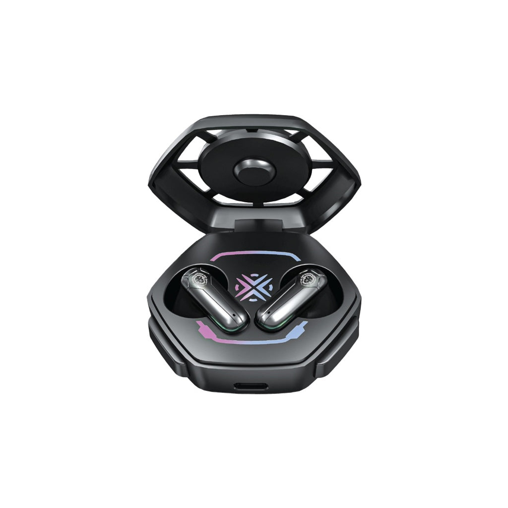 سماعات جرين لايون نايترو اللاسلكية - اسود | Green Lion NITRO True Wireless Earbuds - Black