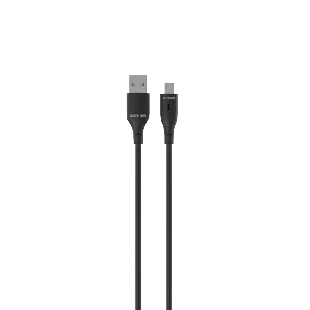 كيبل جرين لايون من يو اس بي اي الى مايكرو يو اس بي بطول 1 متر | Green Lion USB-A to Micro USB PVC Cable 1M