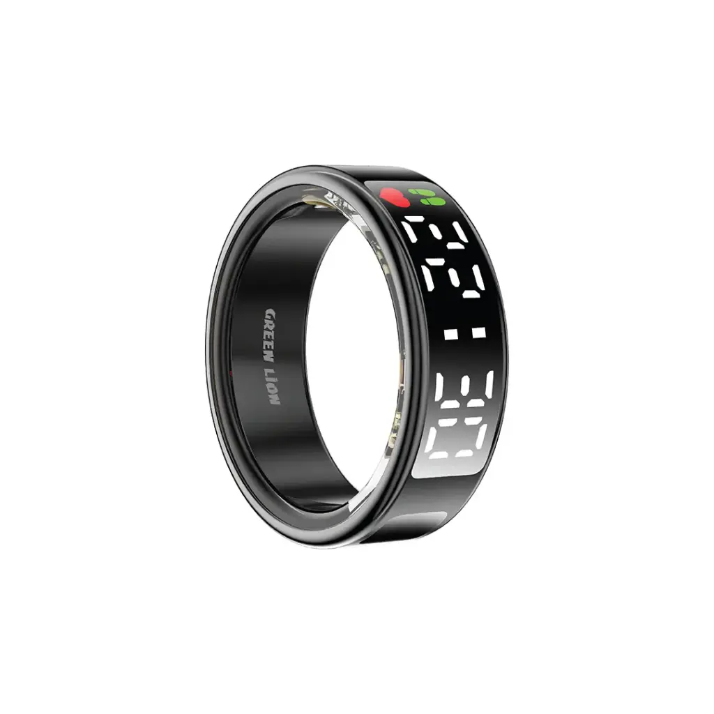 خاتم جرين لايون سمارت برو مع شاشة رقمية | Green Lion Smart Ring Pro With Digital Display
