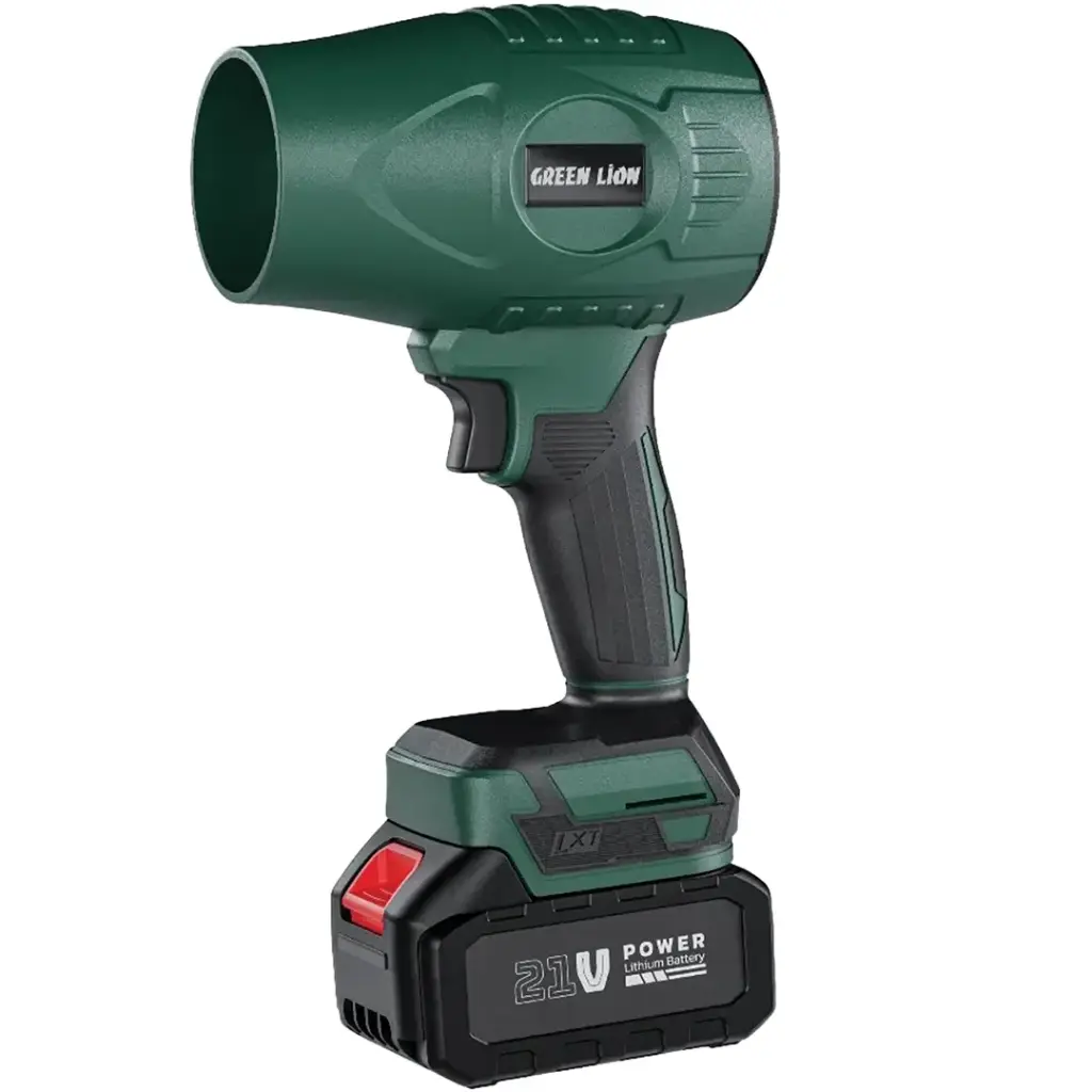 منفاخ هواء جرين لايون Storm Jet اللاسلكي - اخضر | Green Lion Storm Jet Cordless Blower – Green