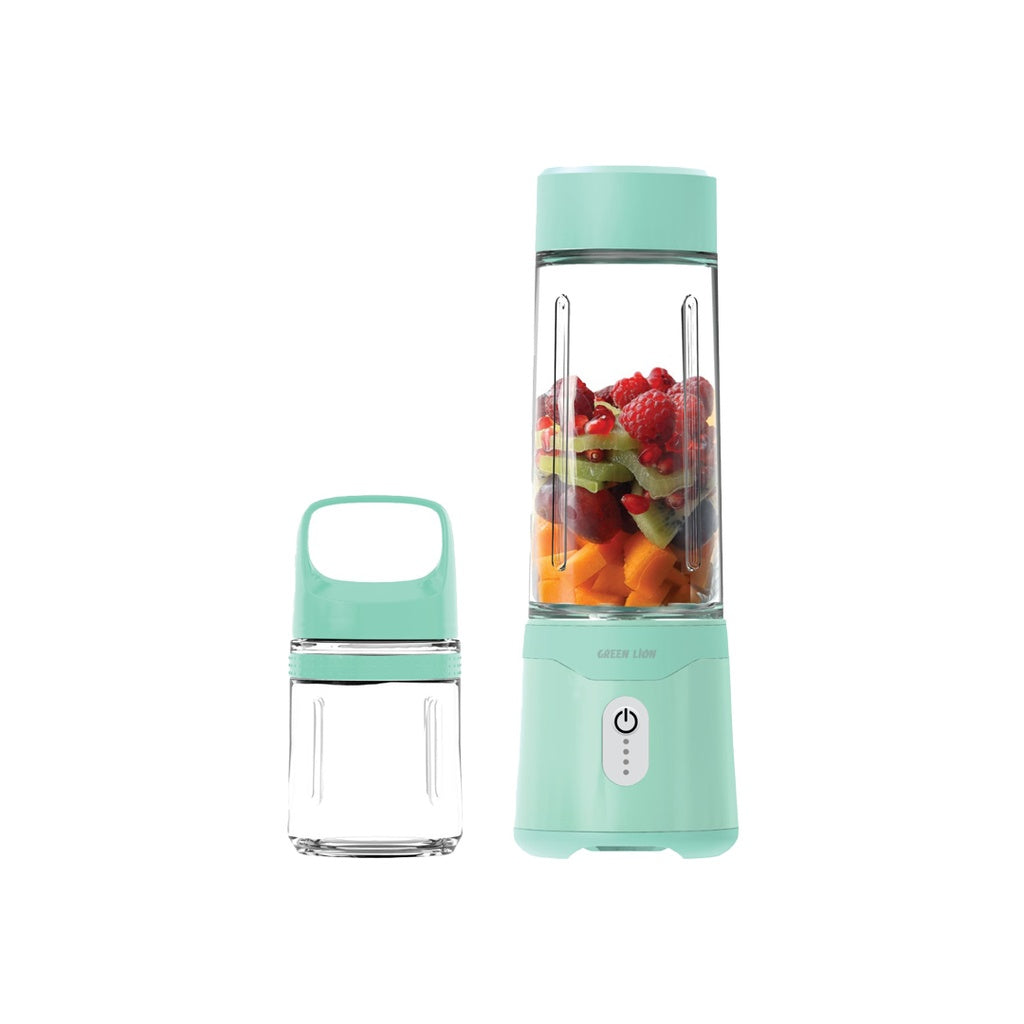 خلاط جرين لايون سمر مايت المحمول - اخضر | Green Lion Summer Mate Portable Blender - Green