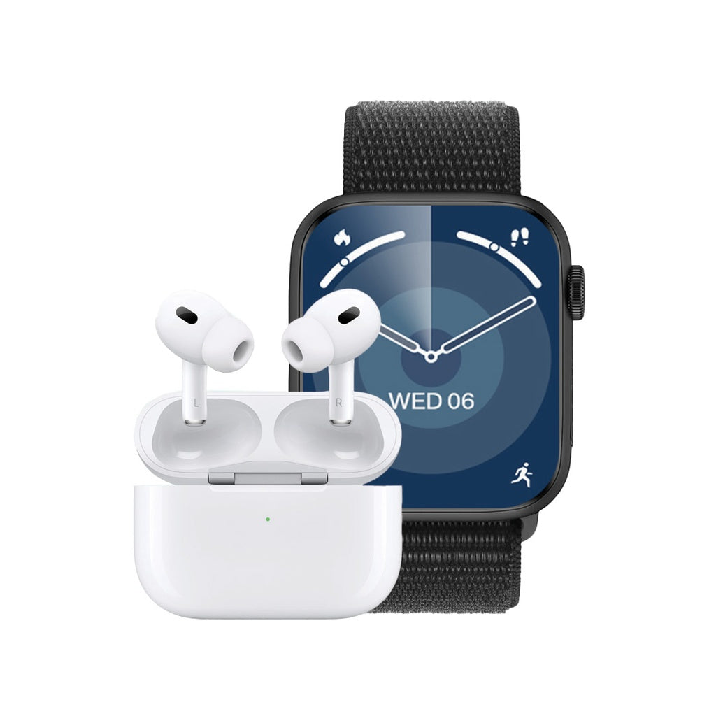 مجموعة جرين لايون ساعة +سماعة ايربودز | Green Lion SyncFit Duo Earbuds Pro2 + Active SE