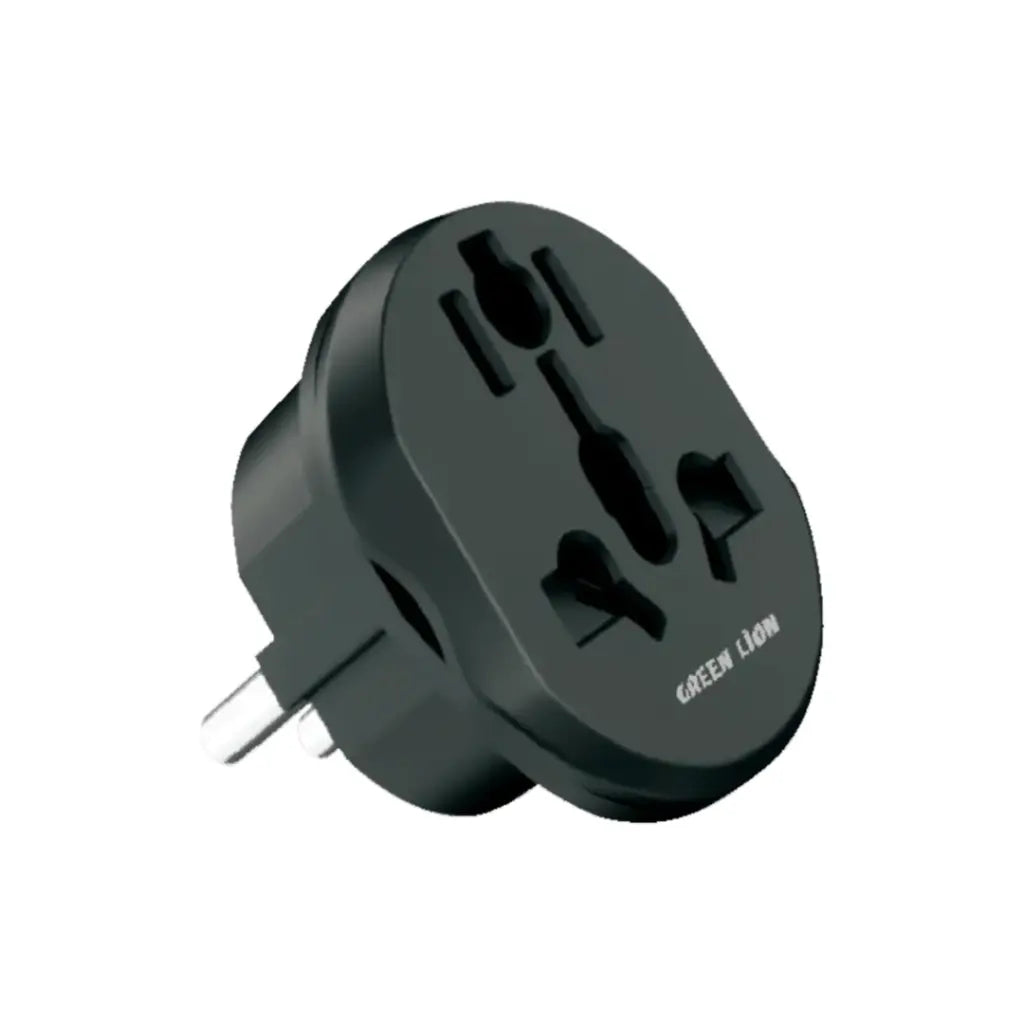 محول جرين لايون العالمي - اسود | Green Lion Universal Conversion EU Plug 2 - Black