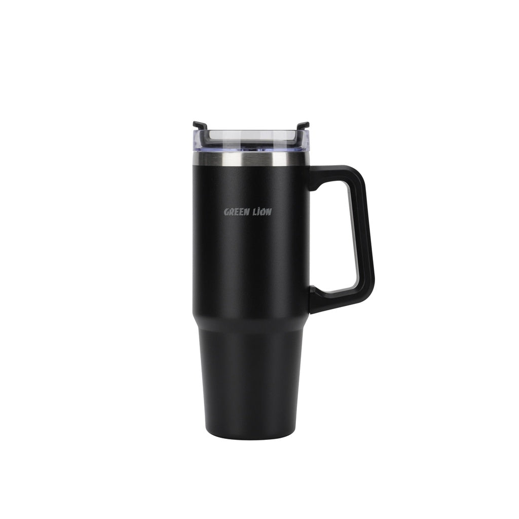 كوب سفر حراري ستانلس ستيل من جرين لايون, عازل للحرارة بسعة 900 مل | Green Lion Vacuum Travel Mug 900ml Stainless Steel
