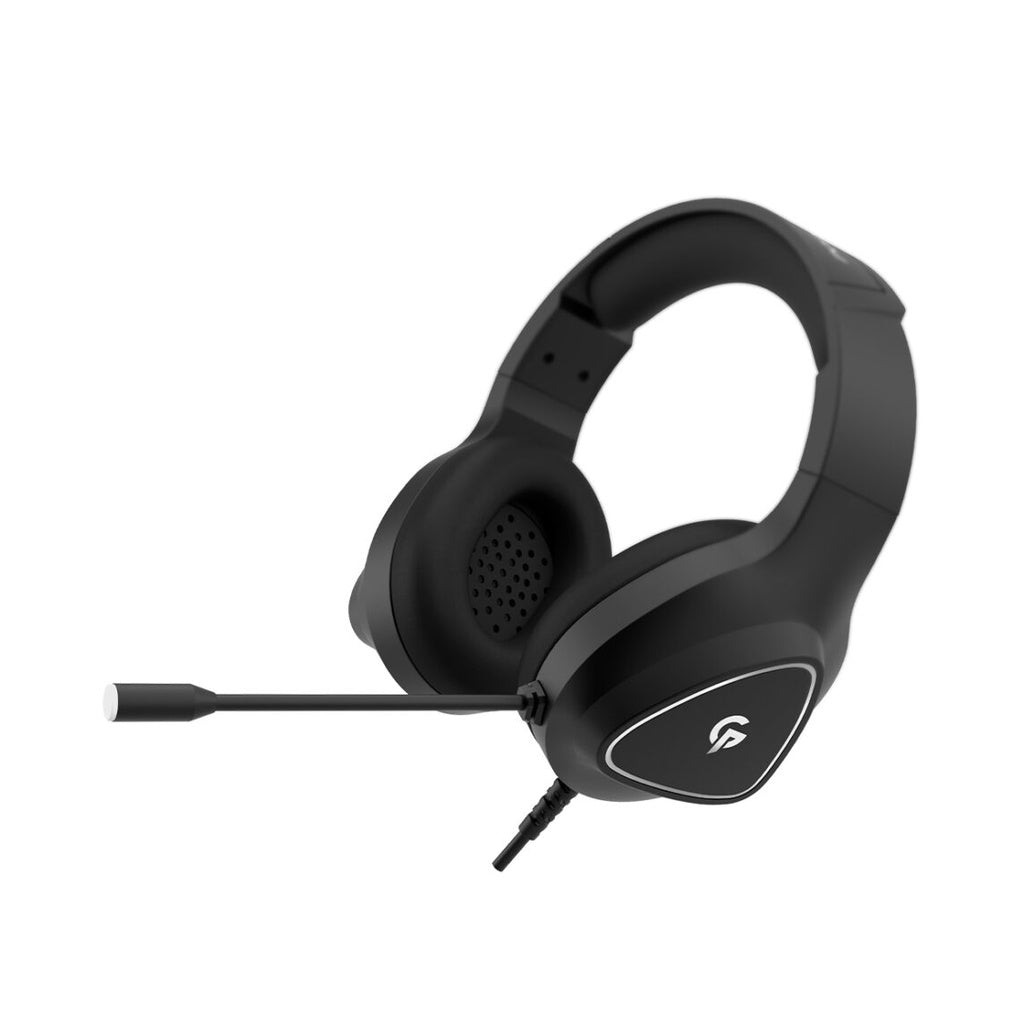 سماعة الالعاب PDX414 من بورودو جيمنج اي سبورتس عالية الدقة مع اضائة RGB - اسود | Porodo Gaming PDX414 E-Sports High Definition RGB Headphone – Black