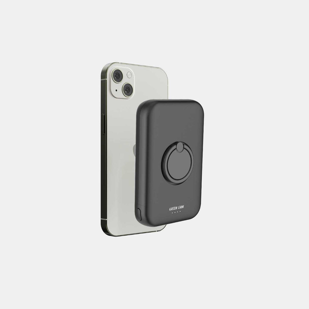 باور بانك جرين لايون باور رينك بسعة 5000 مللي امبير و بقدرة شحن 20 واط | Green Lion Power Ring Fast Charging Power Bank 5000mAh PD 20W