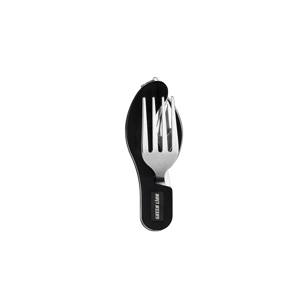 طقم ادوات مائدة 4 في 1 من جرين لايون - اسود | Green Lion 4 in 1 Cutlery Set - Black.
