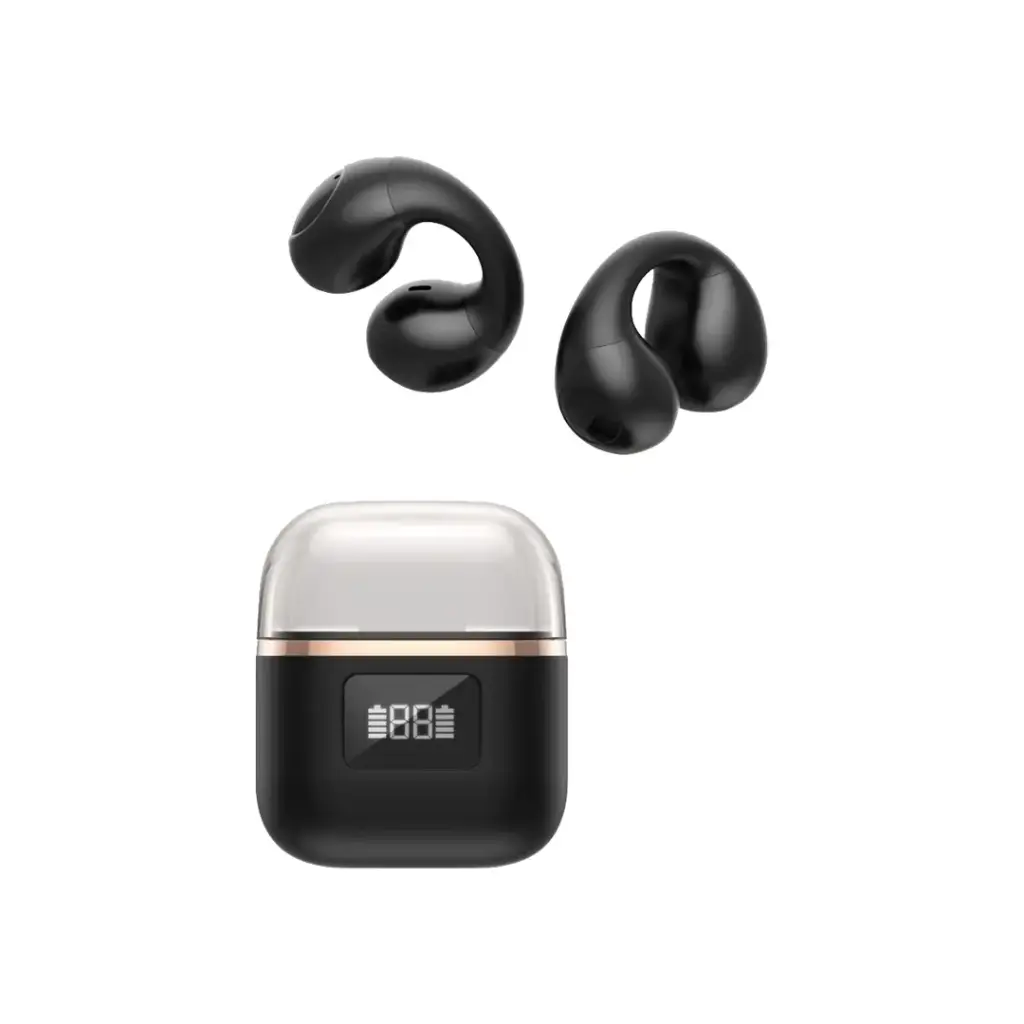سماعات جرين لايون اوريكس اللاسلكية - اسود | Green Lion Aurix Clip-On Earbuds - Black