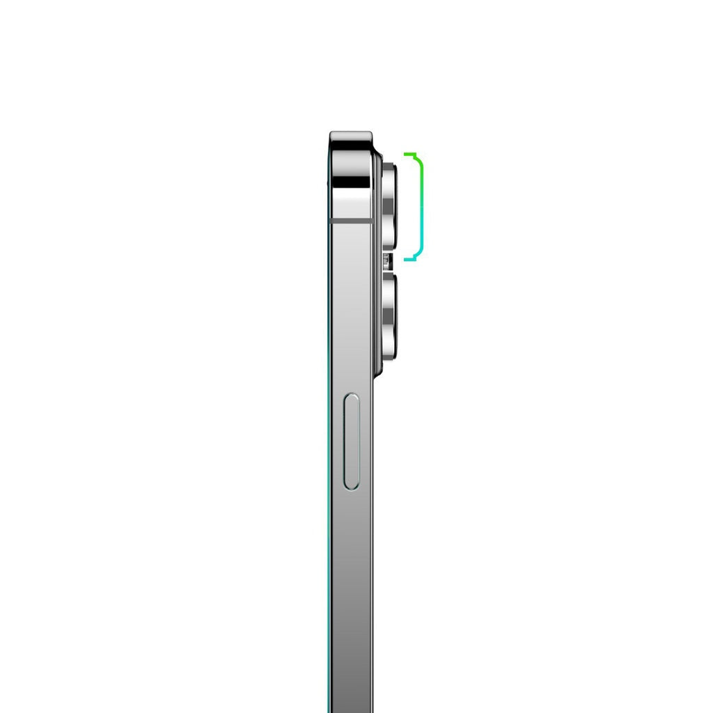 جرين لايون زجاج حماية عدسة الكاميرا اج دي بلس لهاتف ايفون 14 و 14 ماكس - اسود | Green Lion Camera Lens HD Plus for iPhone 14 / 14 Max - Black