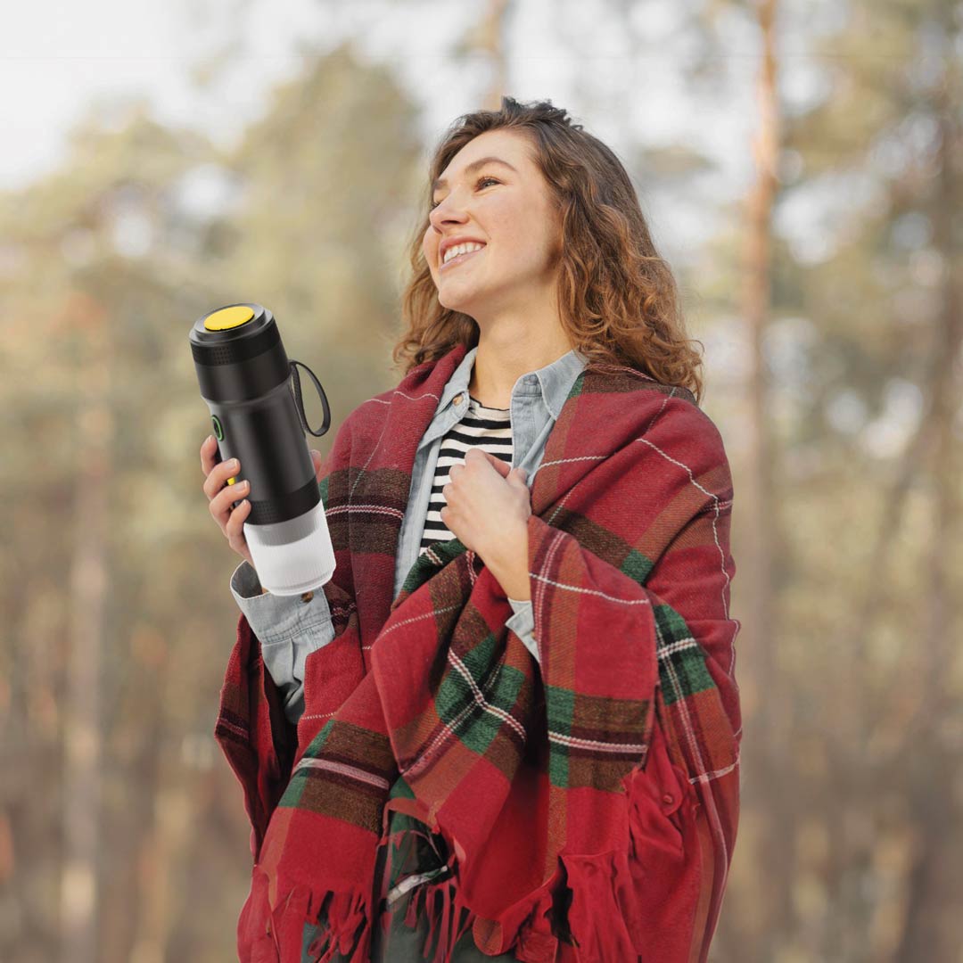 ماكينة القهوة برو من جرين لايون بسعة 60 مل - اسود | Green Lion Coffee Maker Pro 60ML – Black