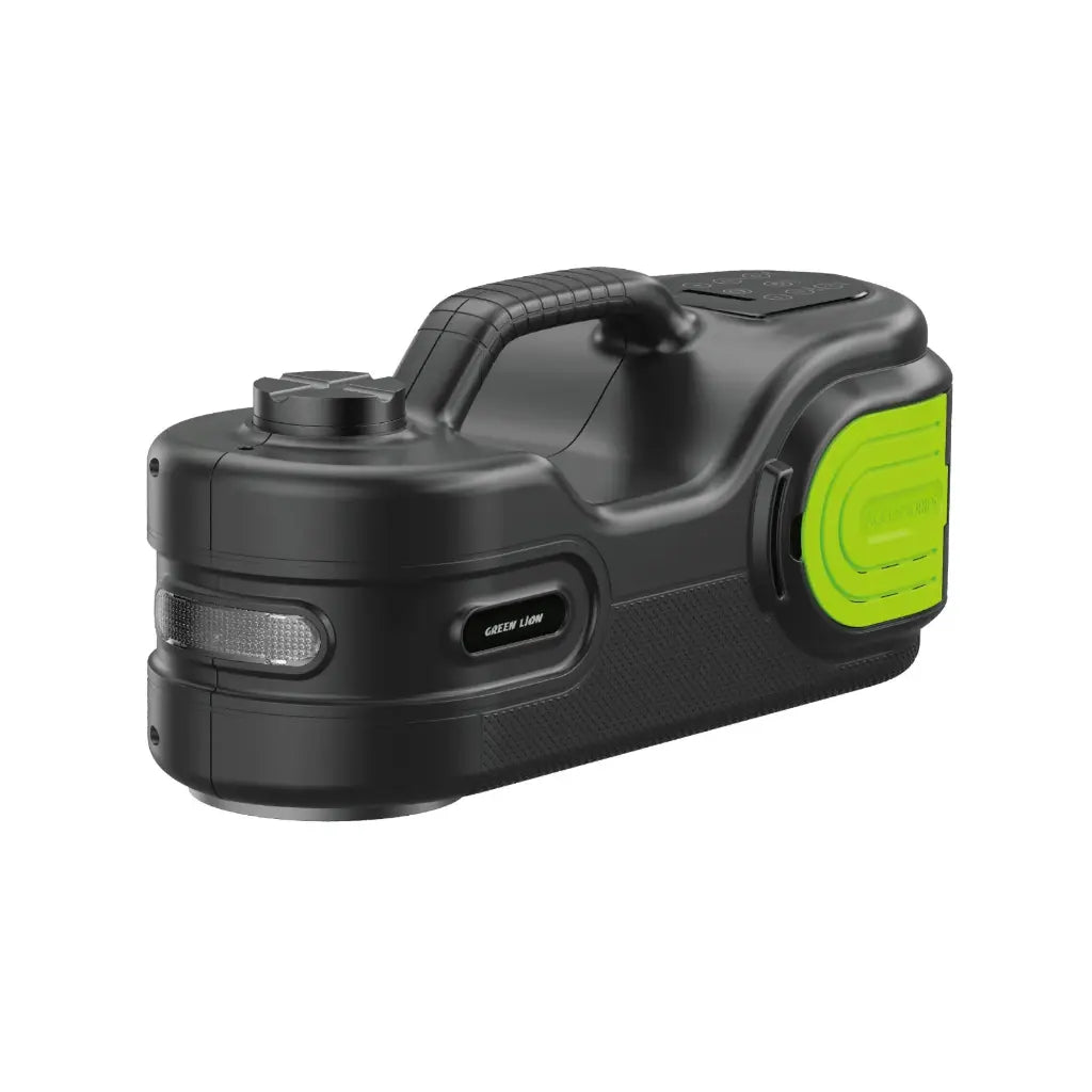 مجموعة جاك السيارة الكهربائية جرين لايون مع ضوء LED مدمج | Green Lion Electric Car Jack Kit Built-In LED Light