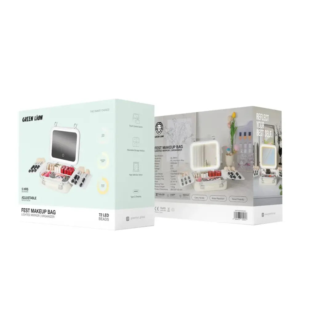 حقيبة مستحضرات التجميل جرين لايون فيست | Green Lion Fest Makeup Bag