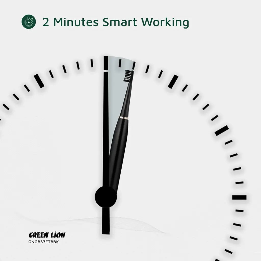 فرشاة الاسنان الكهربائية جرين لايون GB-37, بطارية تدوم حتى 60 يوما | Green Lion GB-37 Electric Tooth Brush – Up To 60 Days Battery Life.