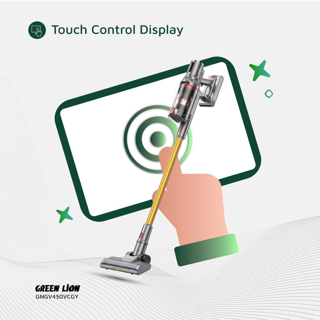 مكنسة جرين لايون GV-450 اللاسلكية | Green Lion GV-450 Cordless Vacuum Cleaner