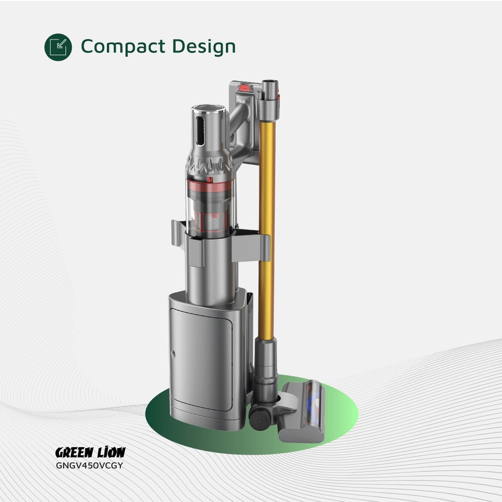 مكنسة جرين لايون GV-450 اللاسلكية | Green Lion GV-450 Cordless Vacuum Cleaner