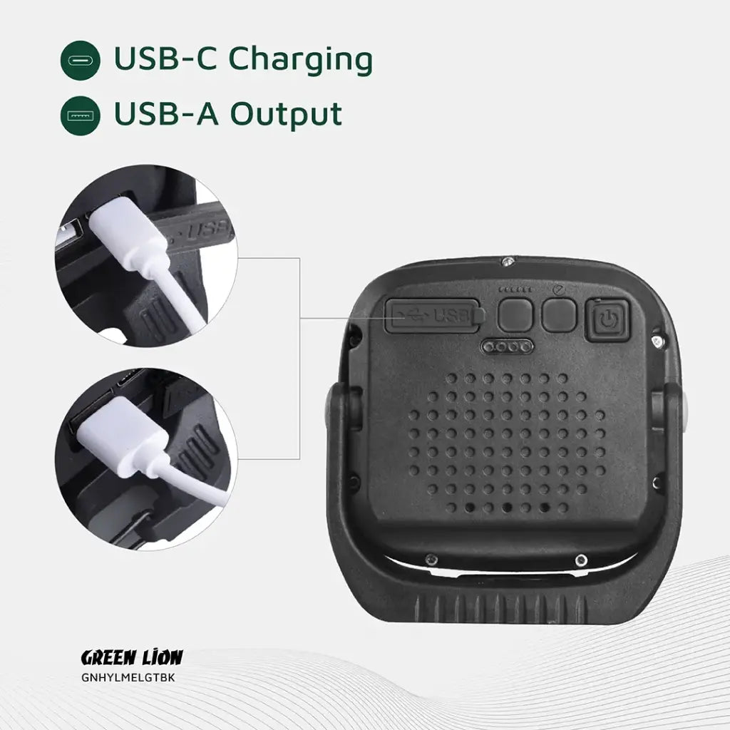 كشاف للعمل جرين لايون هايبر لووم بقوة 1000 لومن - اسود | Green Lion Hyper Lume Working Light 1000lm – Black