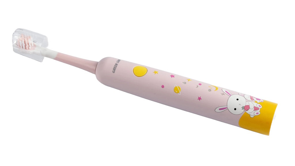 فرشاة أسنان ذكية للأطفال من جرين لايون - وردي | Green Lion Kids Brush Smart Toothbrush - Pink