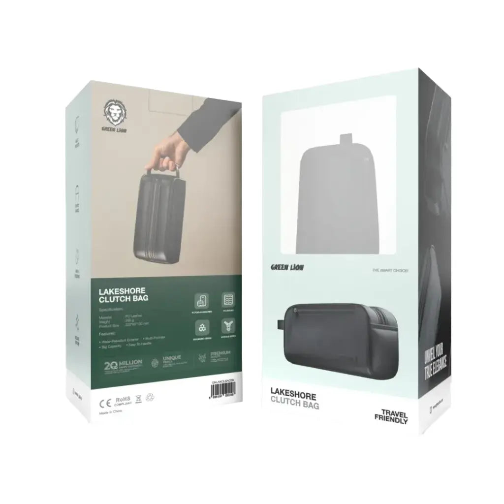 حقيبة جرين لايون لايكشور | Green Lion Lakeshore Clutch Bag